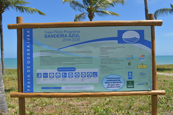 'Bandeira Azul veio para se firmar e gerar cada vez mais condições de conservação e gestão ambiental', destacou o gestor (Foto: Divulgação)
